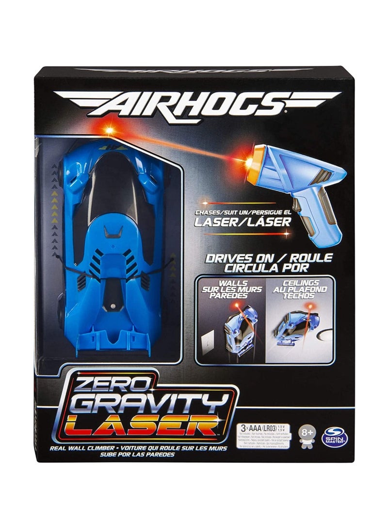 Zero Gravity Laser, Laser-Guided Real Wall-Climbing Race Car, Blue