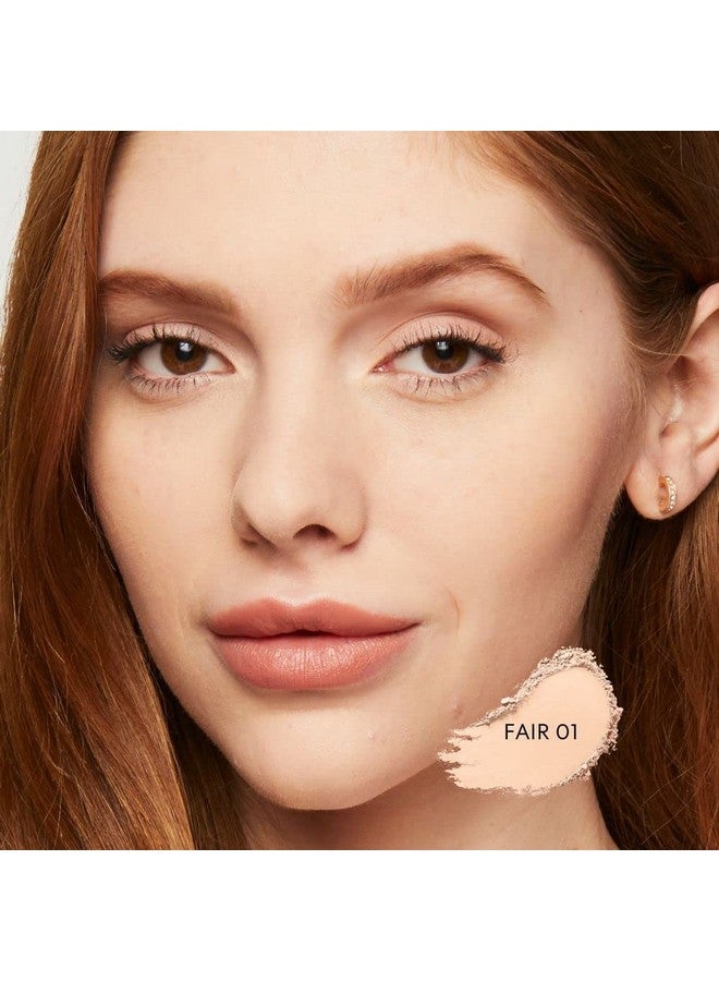 Original Loose Powder Foundation Spf 15, Lightweight Mineral Loose Powder Foundation Makeup, Buildable Coverage, Talc Free, Vegan
