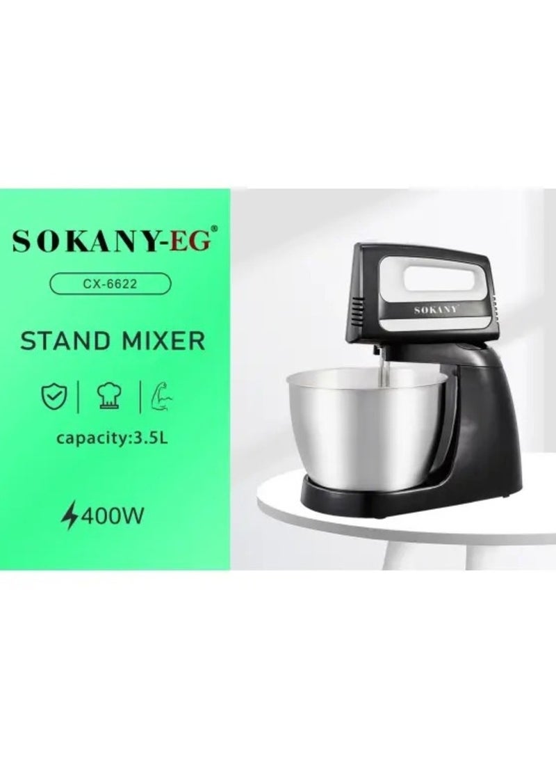 Sokany Mixer with Bowl 3.5L CX-6622