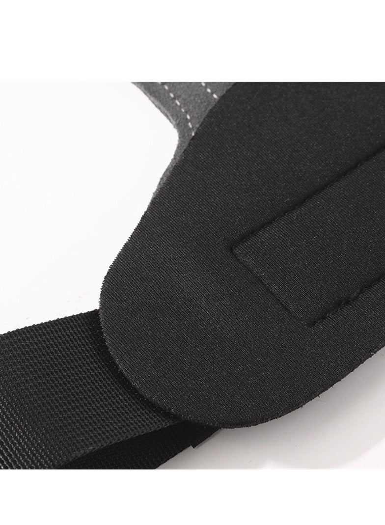 2 Pack Wrist Straps for Weightlifting,Double Layer Leather Weightlifting Wrist Strap for Deadlift and Powerlifting, Adjustable Padded Gym Workout Lifting Wrist Gym Lifting Straps