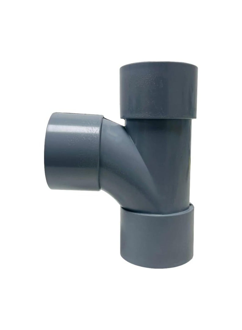 KNP Tee UPVC Pipe Fitting (8 Inch) is specifically designed to facilitate the branching of large diameter UPVC piping systems.