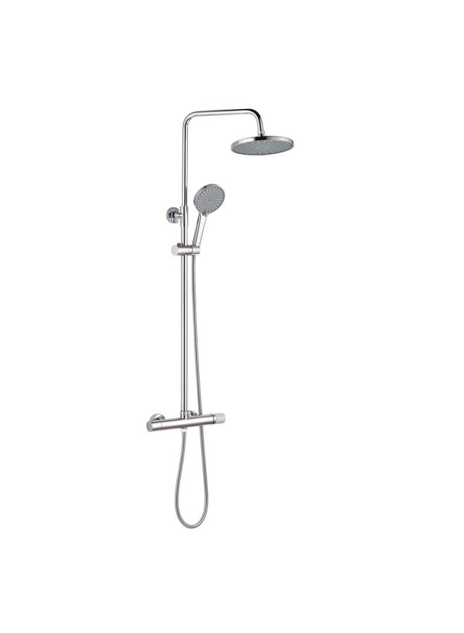 Milano Nolo Rain Shower Column-Complete Set Chrome -Made In China