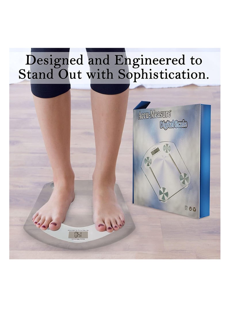 Digital Thick Glass Weighing Scale/Weight Measurement Machine for Humans