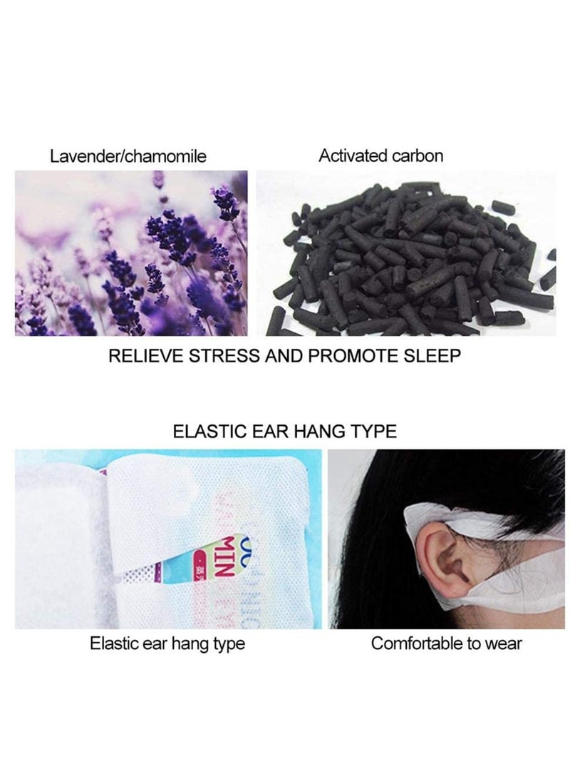 Heating Steam Eye Mask, Warming Eye Mask for Sleeping, Disposable Self Heating Hot Compress Steam Eye Mask, Soothe Dry Eye, Dark Circle Removal, Fatigue Relief Relax Sleep Eye Patch (7pcs Lavender)