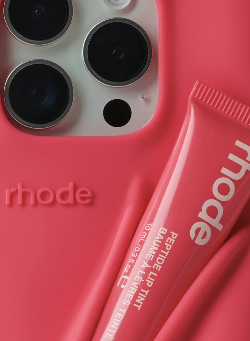 Peptide Lip Tint (Guava Spritz) + Summer Lip Case Case for iPhone 14 Pro (Guava Spritz) - Limited Edition