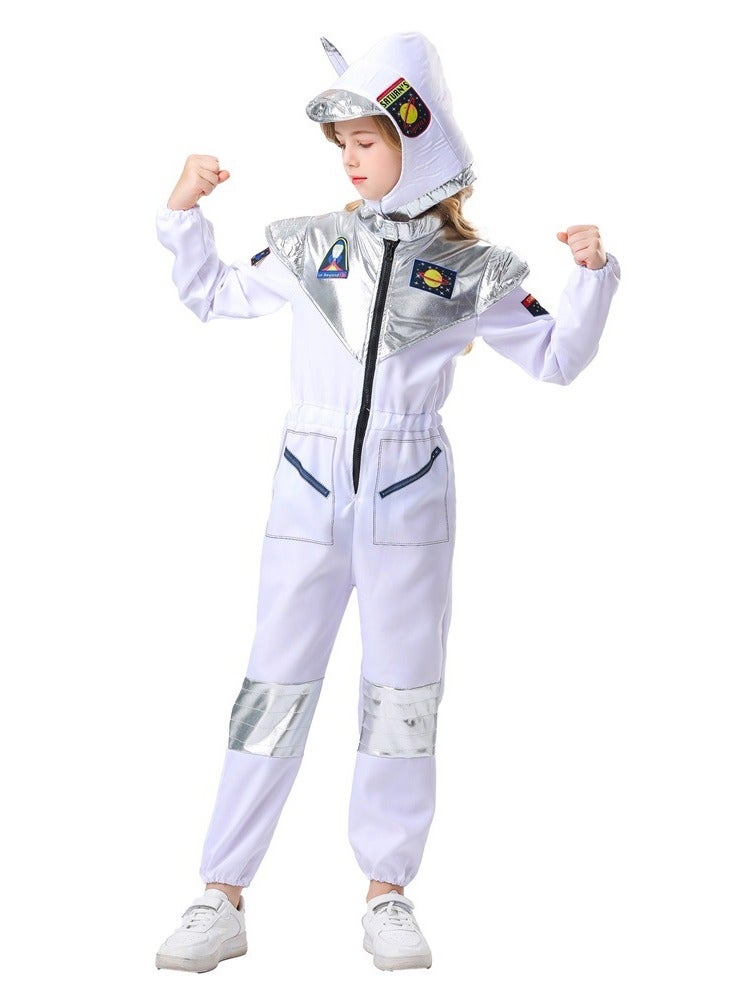 Children's astronaut space suit kindergarten stage performance Halloween holiday party performance costume