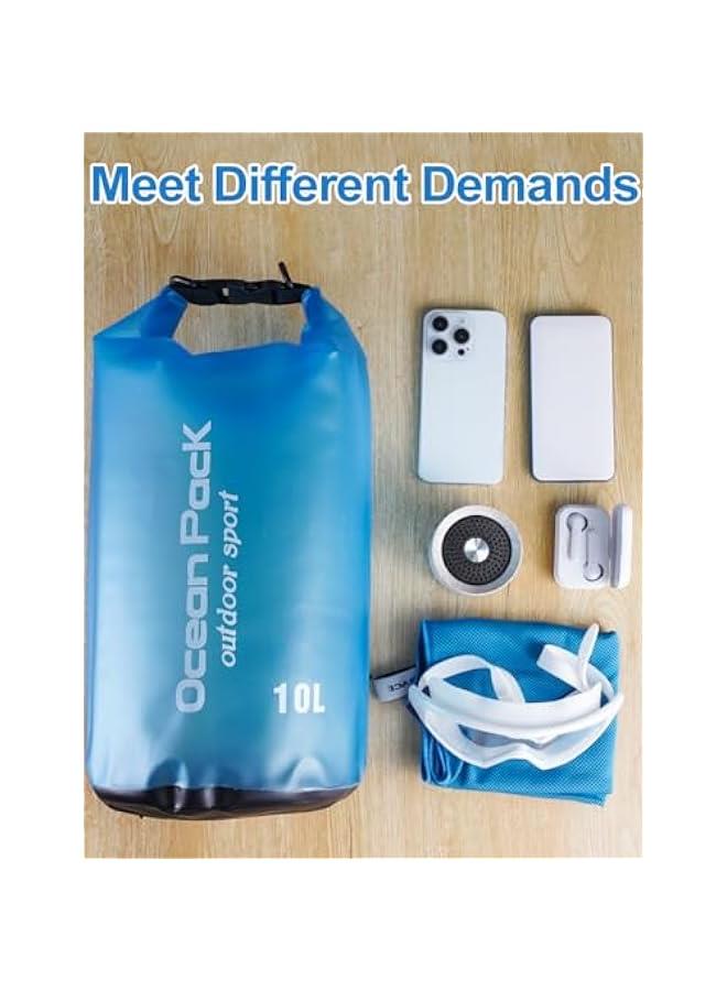 Dry Bag, Blue, 10L, dry bag