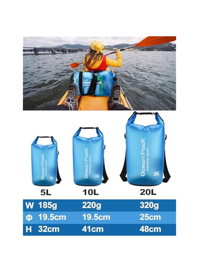 Dry Bag, Blue, 10L, dry bag