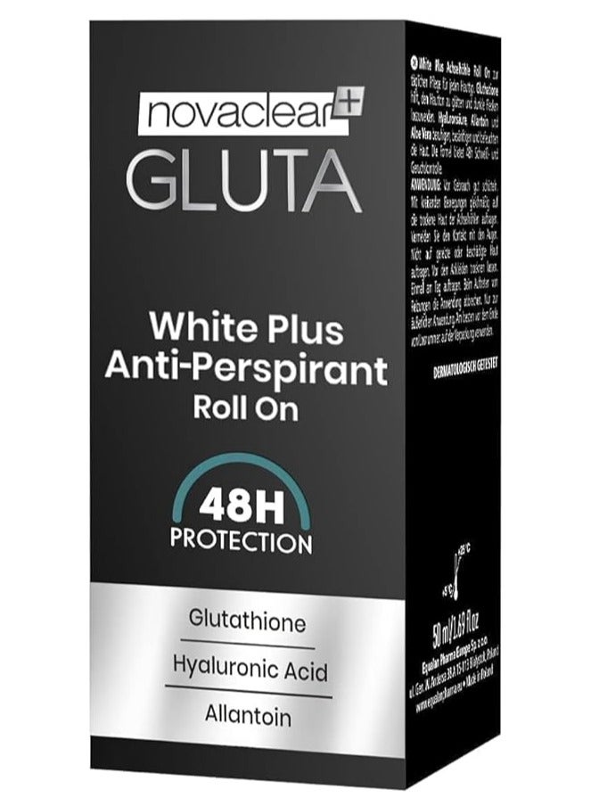 Gluta White Plus Anti Perspirant Roll On