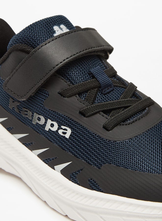 Boys' Mesh Sports Shoes with Hook and Loop Closure