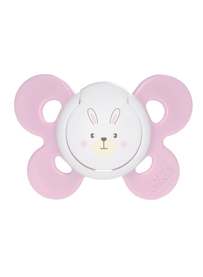 PhysioForma Comfort Silicone Soother 0-6M 1Pc, Pink