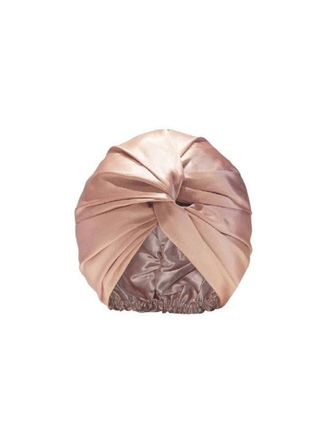 Silk Turban - Peach