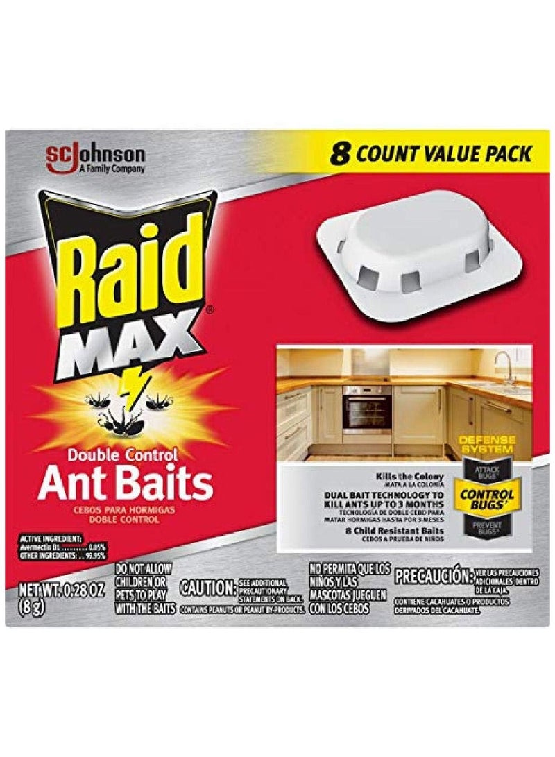 Raid Max Double Control Ant Baits