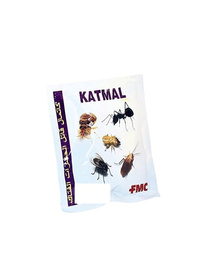 Katmal Household Insecticide Powder is a Highly Effective Pest Control Solution Designed for Use in Residential Settings 200 Gram powder is Formulated to Manage and Eliminate a Variety of Household Insects Including Ants Cockroaches Fleas and other Crawling Pests.