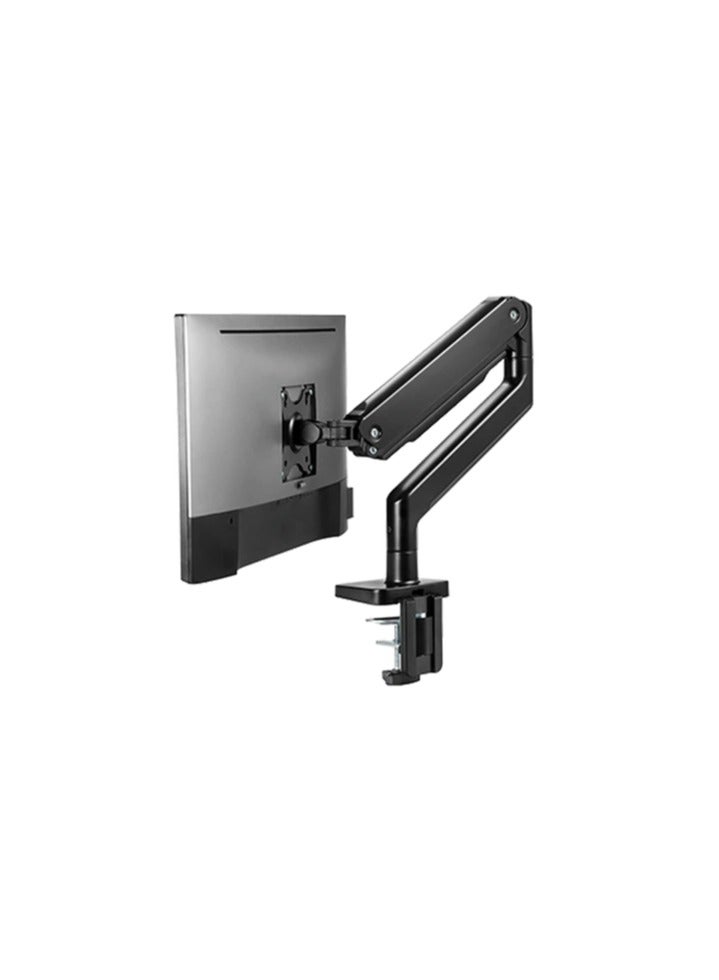 Twisted Minds Single Monitor Heavy Duty Spring Assisted Monitor Arm USB Port TM-60-C06