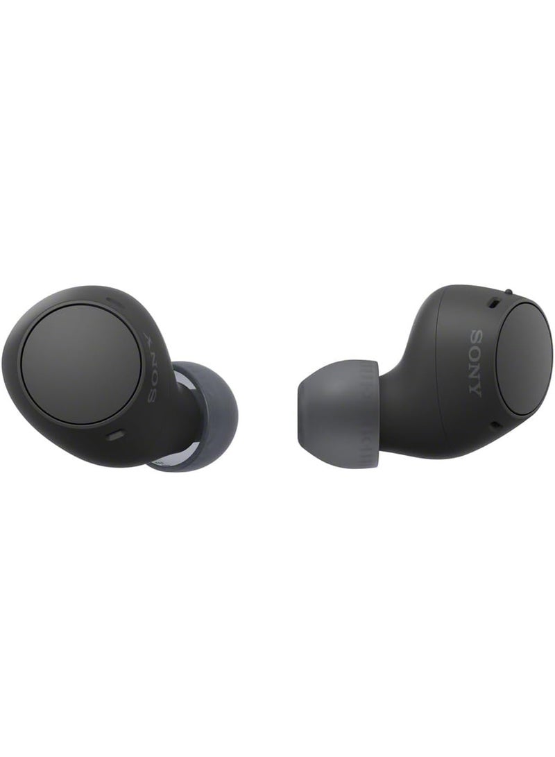 WF-C510 Truly Wireless Earbuds, 22 hours battery life, Clearer hands-free calling, Multipoint Connection, Ambient Sound Mode, IPX4 Water Resistance Black