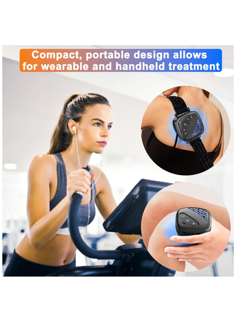 Heat Cold Therapy Machine 3-in-1 Wearable, Recovery Therm Cube Instant Heat, Cold and Hot Therapy Device, Cold and Contrast Therapy for Pain Relief, Aches and Sport Muscle Recovery 3 Modes