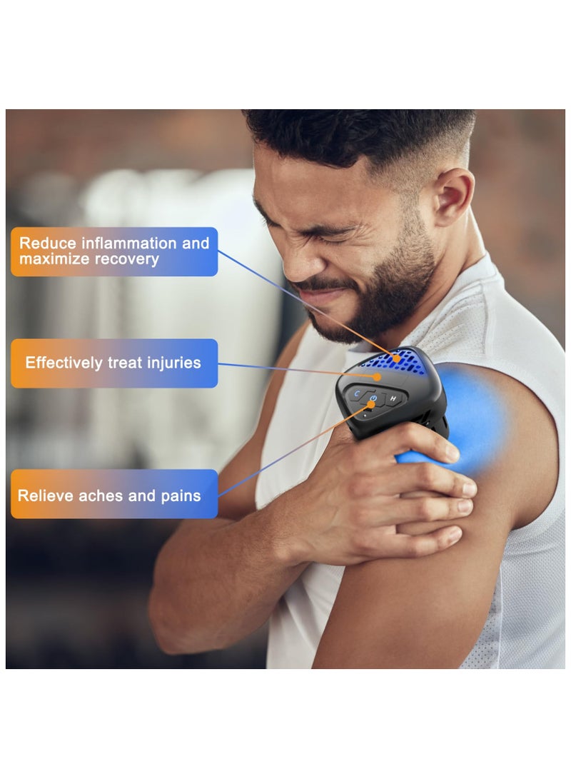 Heat Cold Therapy Machine 3-in-1 Wearable, Recovery Therm Cube Instant Heat, Cold and Hot Therapy Device, Cold and Contrast Therapy for Pain Relief, Aches and Sport Muscle Recovery 3 Modes