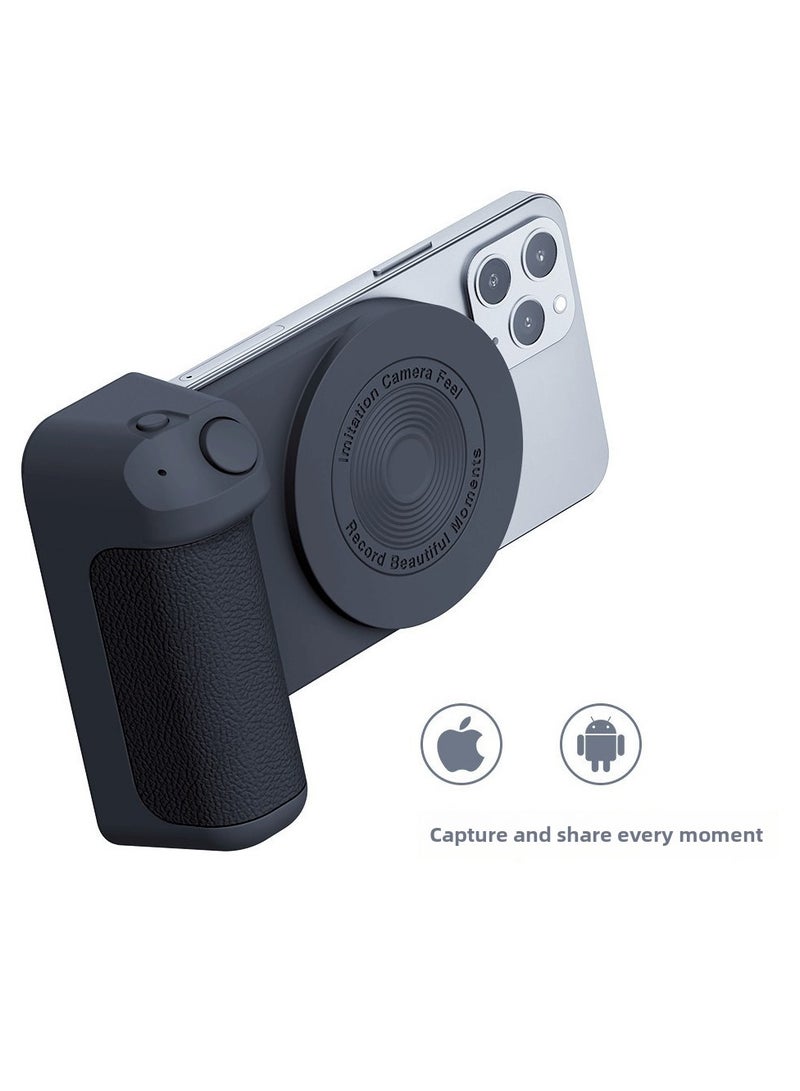 Bluetooth magnetic camera holder