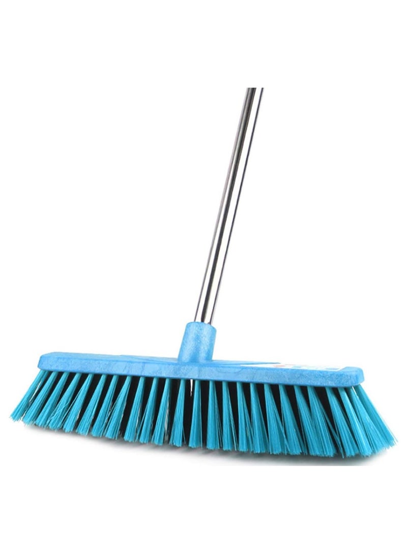 Floor Scrub Brush With Long Handle Heavy Duty Deck Scrubber Boat Scrub Brush Stiff Outdoor