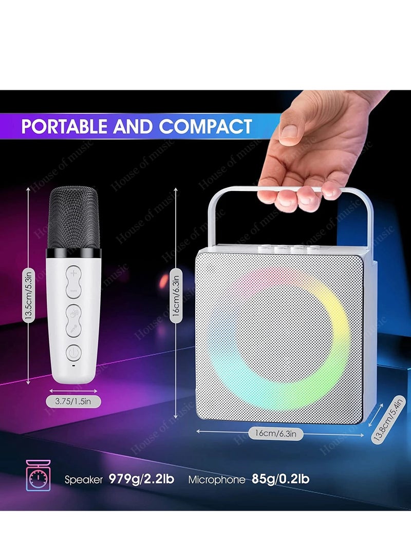SDRD SD-508 Home Outdoor Portable Bluetooth Speaker With Dual Wireless Microphones