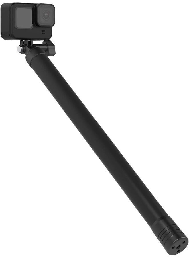 Carbon Fiber Selfie Stick, 40cm-300cm Extendable, 180° Rotation, Anti-Slip Soft Grip, 3m Long for Group Shots