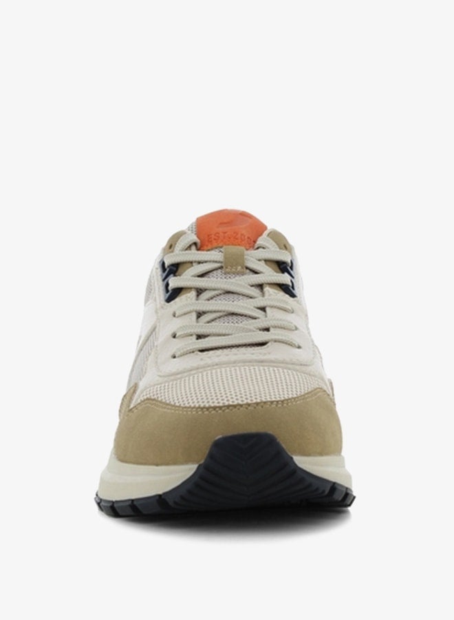 Men's Colourblock Lace-Up Sneakers