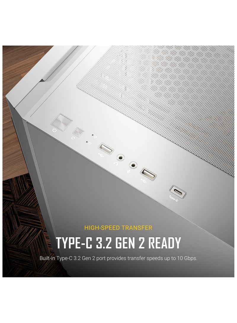 Antec Performance Series P20C White,E-ATX, ATX, Micro-ATX, ITX,Mid Tower Gaming Case