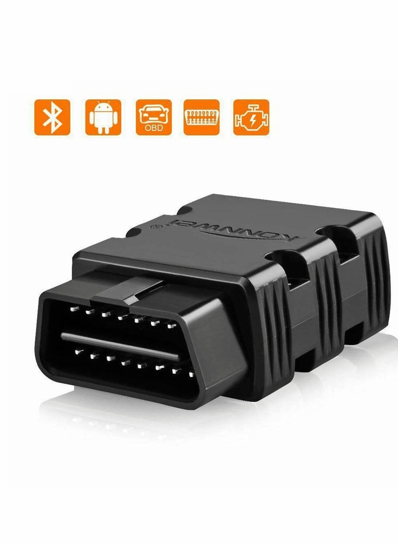 OBD2 Bluetooth Scanner, Bluetooth Wireless OBD-II Car Auto Diagnostic Scan Tools