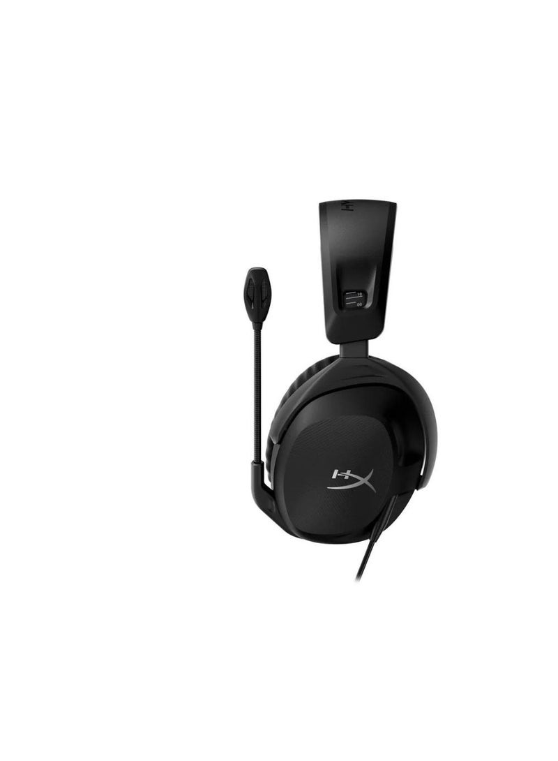 Cloud Stinger 2 Gaming Headset for PC/PS4 | Signature Comfort with DTS X Headphone Spatial Audio & Noise-Cancelling Condenser Microphone- Black