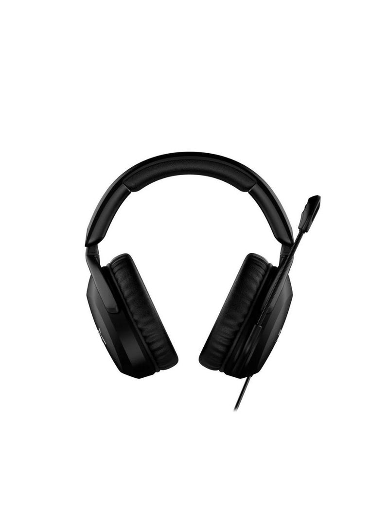 Cloud Stinger 2 Gaming Headset for PC/PS4 | Signature Comfort with DTS X Headphone Spatial Audio & Noise-Cancelling Condenser Microphone- Black