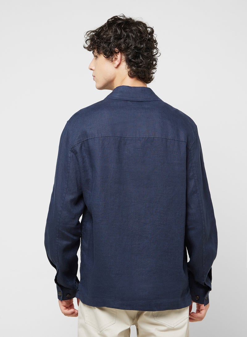 Casual Pocket Overshirt