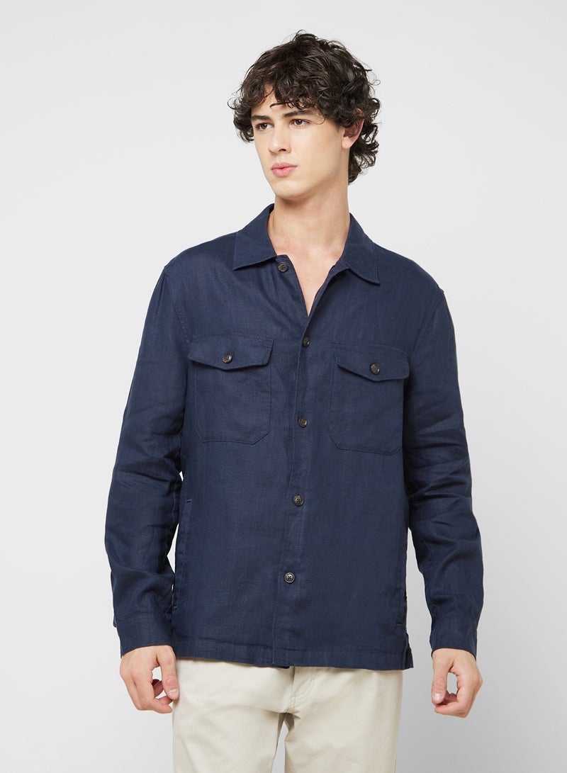 Casual Pocket Overshirt