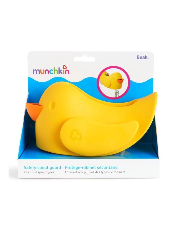 Beak Tub Spout Guard - Yellow/Orange