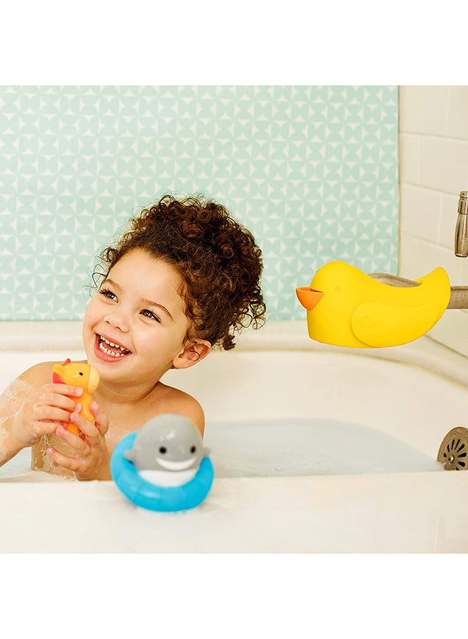 Beak Tub Spout Guard - Yellow/Orange