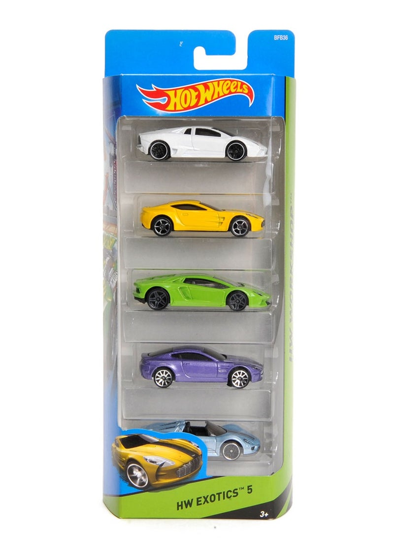 Car Collector Die Cast 5-Pack Assorted