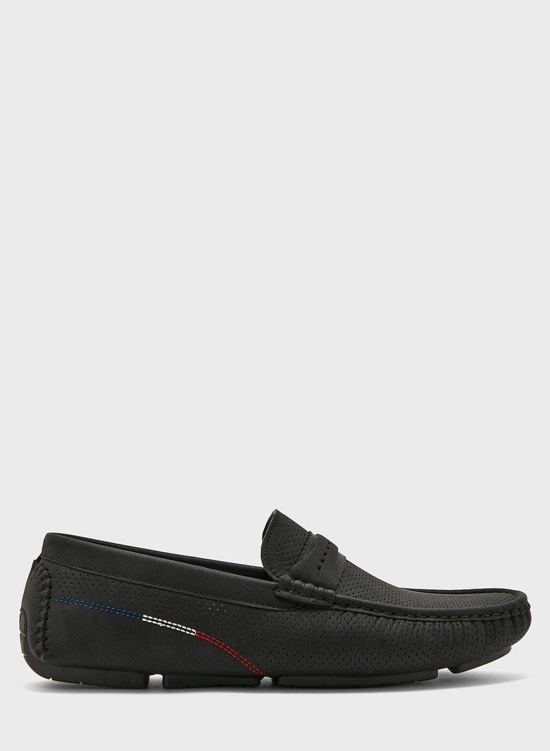 Perforation Design Saddle Moccasins