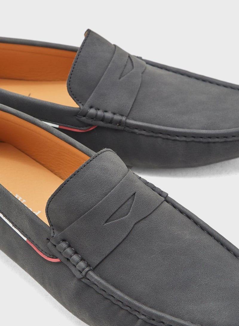 Nubuck Loafers