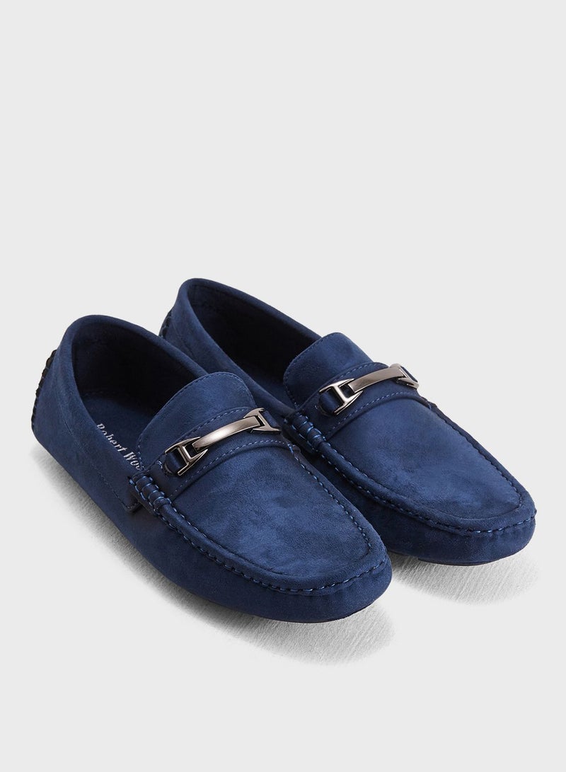 Faux Suede Moccasins