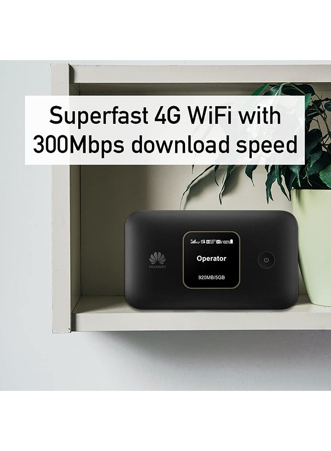 4G Wireless Wi-Fi Router 300 Mbps Black