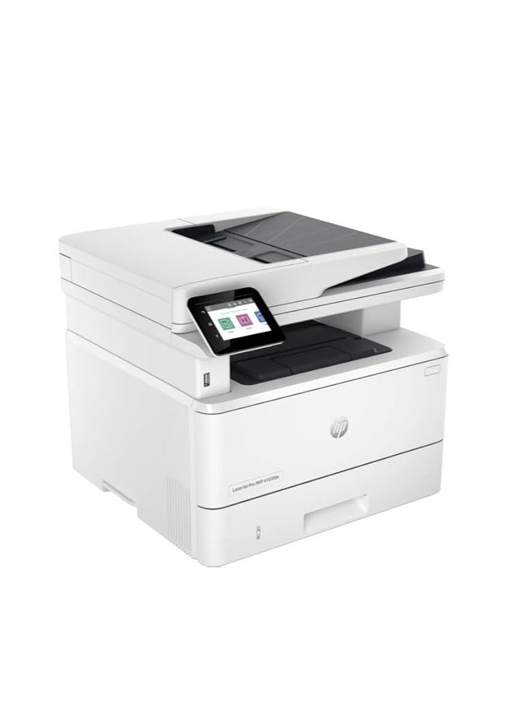 LaserJet Pro MFP 4103fdn Printer (2Z628A), Print, Copy, Scan, Fax White