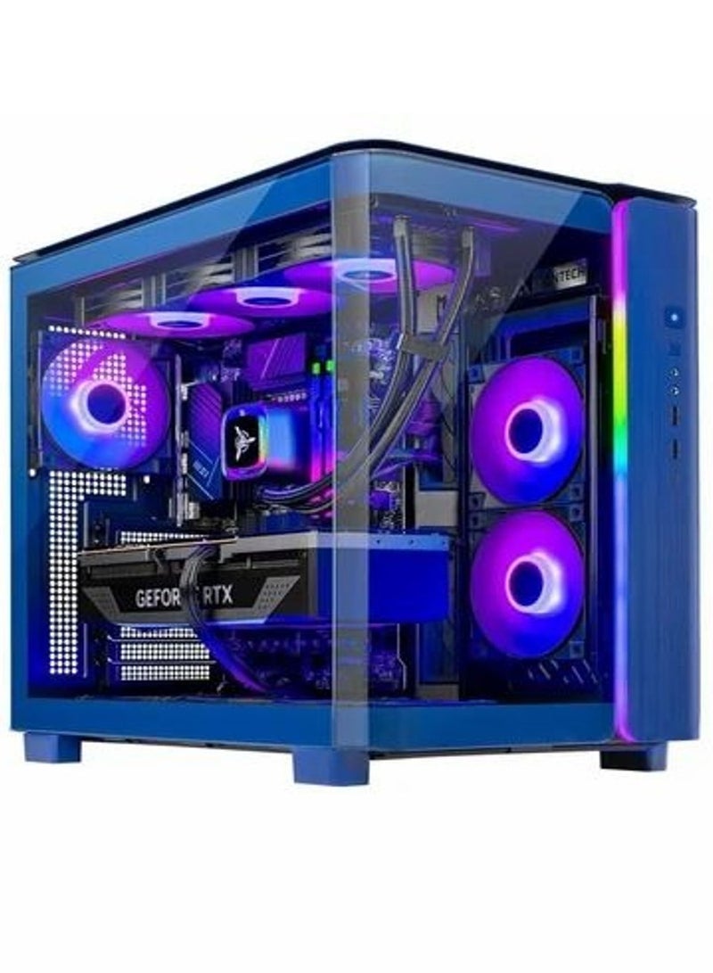 Planet Destroyer King 95 Pro Gaming PC- AMD Ryzen 7 9700X AM5 CPU Processor, 8 Cores & 16 Threads, DDR5 32GB (2*16) 7200MHz Ram, 2TB NVMe M.2 PCIe Gen 4.0 x4 SSD, Nvidia RTX 4080 Super OC Edition 16GB GDDR6X GPU, 3 Fan AIO Liquid Cooler, 1000W 80 Plus Gold Rated PSU, Windows 11 Pro | Wi-Fi