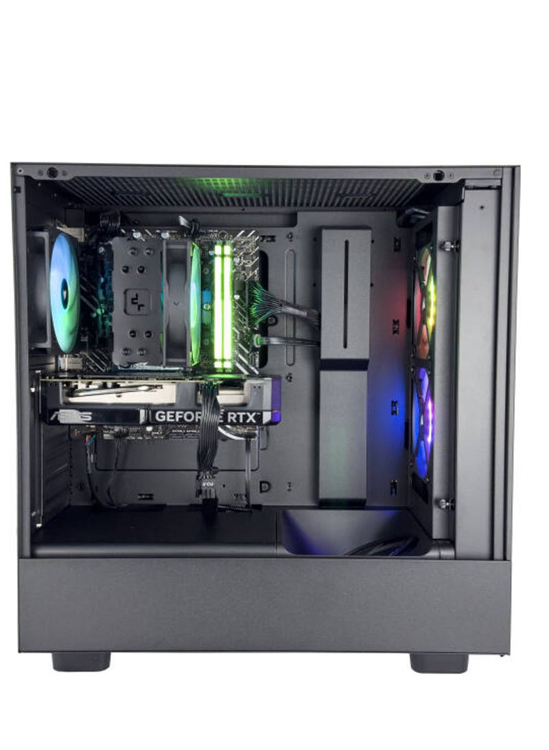 Tweek Gaming PC - AMD Ryzen 5 5600X Desktop Processor, 6 Cores & 12 Threads, DDR4 32GB (2*16) 3600MHz Ram, Nvidia GeForce RTX 4060 OC Edition 8GB GDDR6 GPU, 1TB NVMe M.2 SSD, Air Cooler, 650W 80 Plus Standard Power Supply, Windows 11 Pro | Wi-Fi