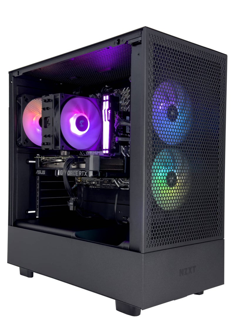 Tweek Gaming PC - AMD Ryzen 5 5600X Desktop Processor, 6 Cores & 12 Threads, DDR4 32GB (2*16) 3600MHz Ram, Nvidia GeForce RTX 4060 OC Edition 8GB GDDR6 GPU, 1TB NVMe M.2 SSD, Air Cooler, 650W 80 Plus Standard Power Supply, Windows 11 Pro | Wi-Fi