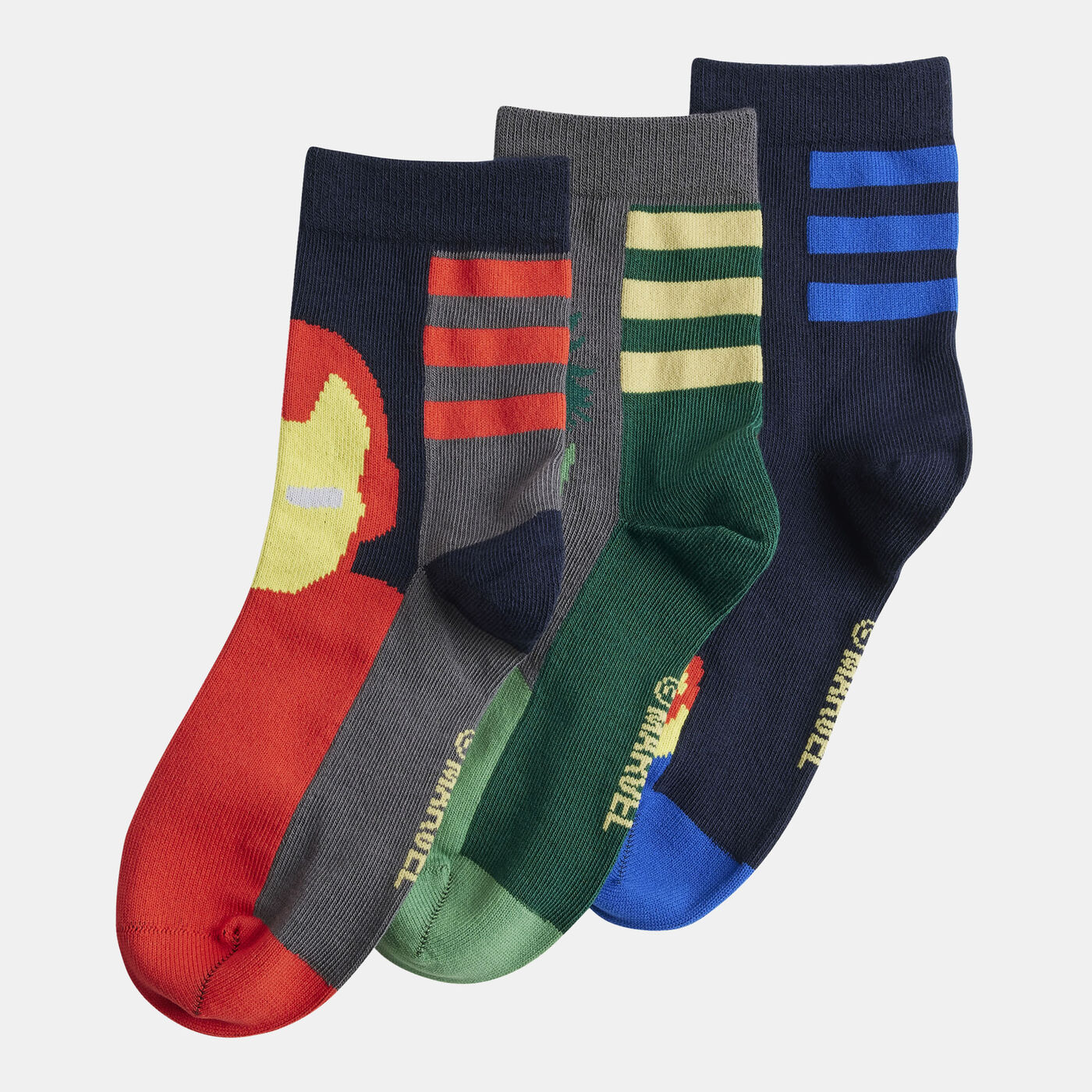 Kids' Marvel Avengers Crew Socks (3 Pairs)