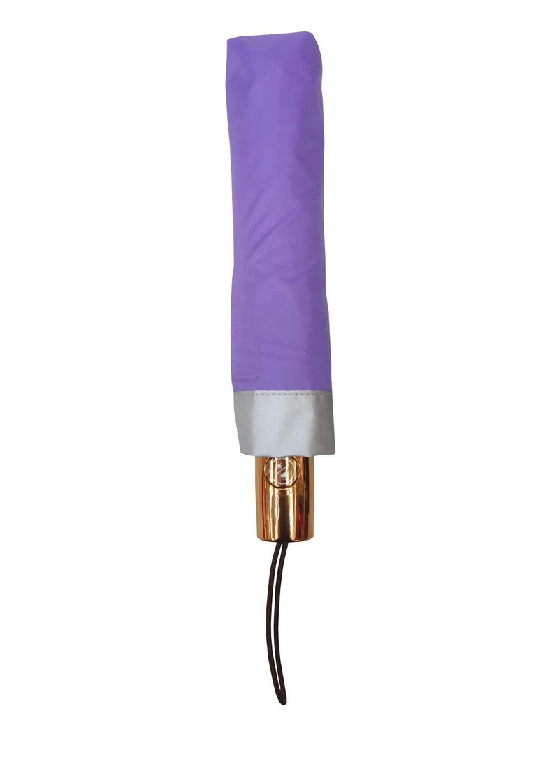 Purple UV Automatic Open Umbrella