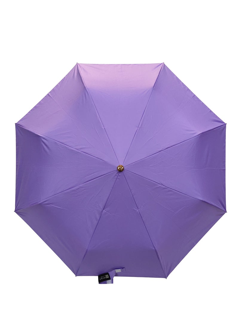 Purple UV Automatic Open Umbrella