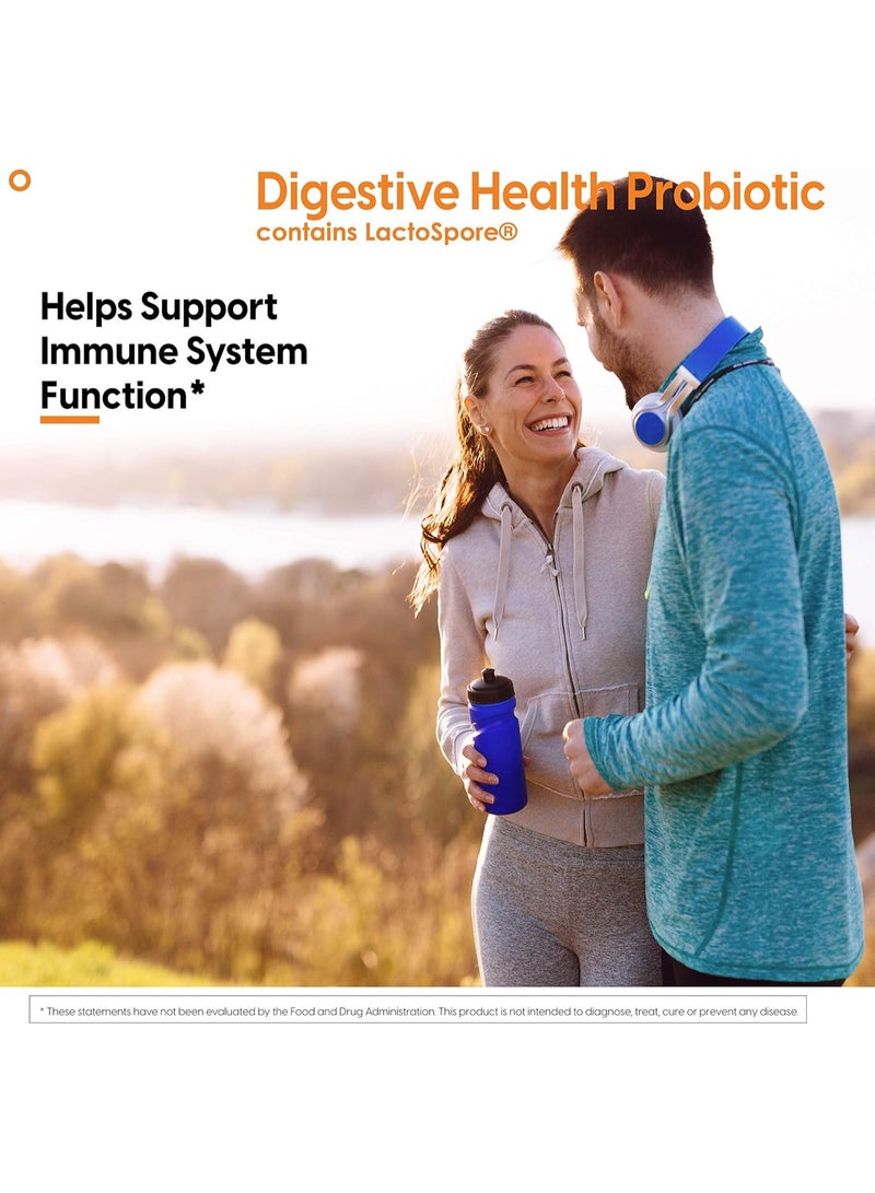 Digestive Health Probiotic 2 Billion With Lactospore 60 Veggie Caps