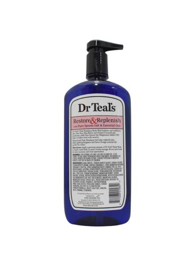 Dr. Teal's Restore & Replenish Pink Himalayan Body Wash 710ml