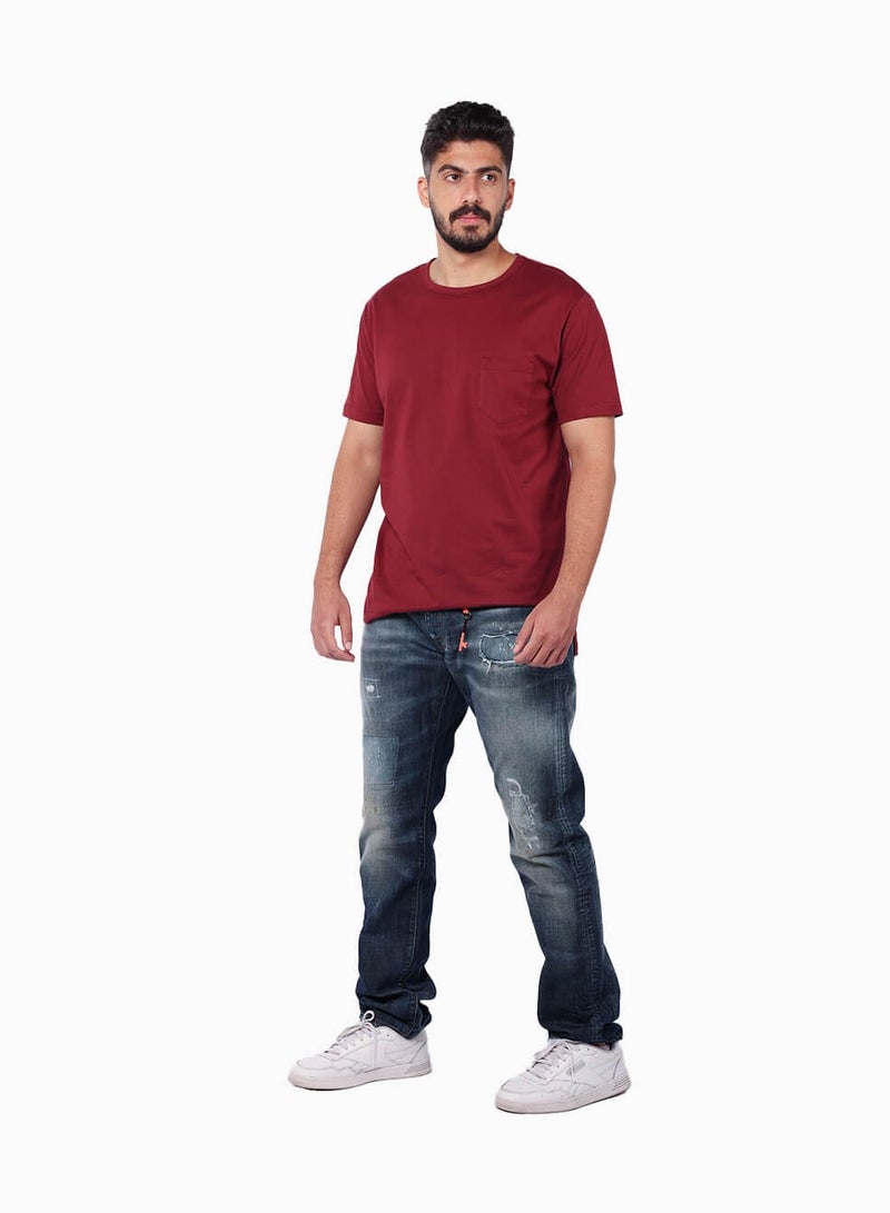 PRINCE DENIM Classic Straight Fit Blue Jeans for Men - Comfortable and Stylish Everyday Wear by Reign Italia